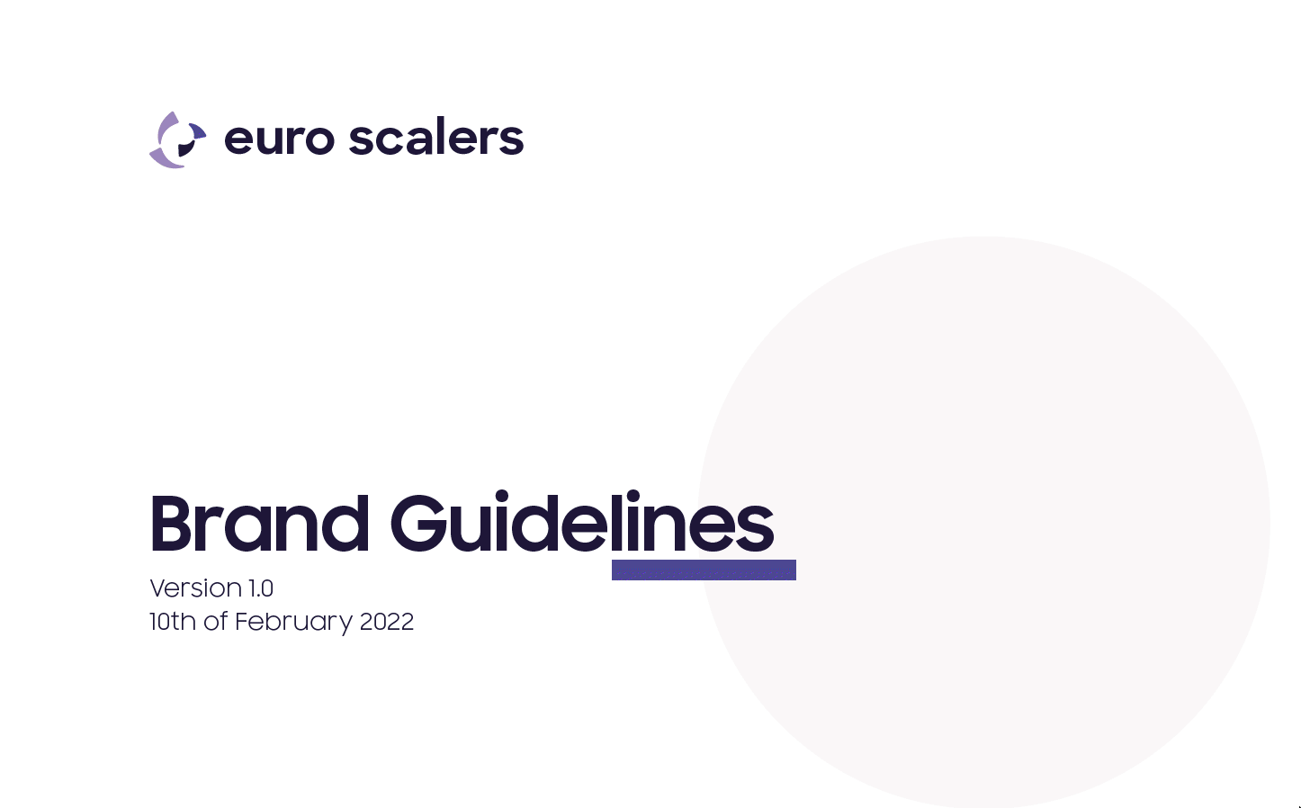 Euroscalers Brand Animation
